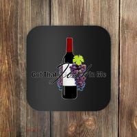 Classy Wine In Me Got That Josh In Me Funny Coaster thumb 0