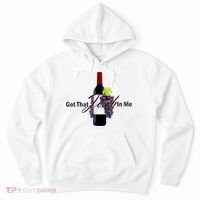 Classy Wine In Me Got That Josh In Me Funny Hoodie thumb 0