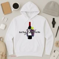 Classy Wine In Me Got That Josh In Me Funny Hoodie thumb 3