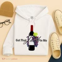 Classy Wine In Me Got That Josh In Me Funny Hoodie thumb 4