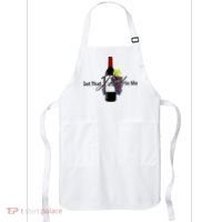 Classy Wine In Me Got That Josh In Me Funny Apron thumb 0