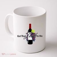 Classy Wine In Me Got That Josh In Me Funny Coffee Mug thumb 0
