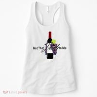 Classy Wine In Me Got That Josh In Me Funny Women's Tank Top thumb 0