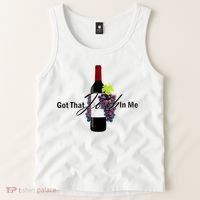 Classy Wine In Me Got That Josh In Me Funny Tank Top thumb 2