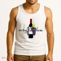 Classy Wine In Me Got That Josh In Me Funny Tank Top thumb 3