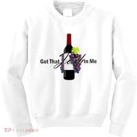 Classy Wine In Me Got That Josh In Me Funny Kids Sweatshirt thumb 0