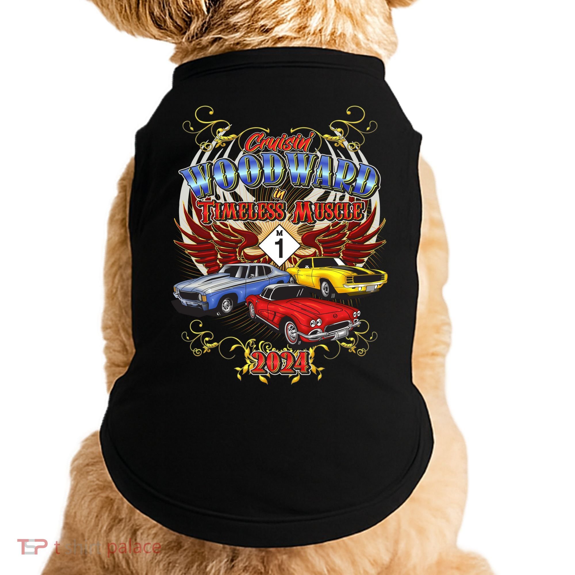 Cruisin Woodward In Timeless Muscle 2024 Doggie Tank