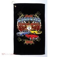 Cruisin Woodward In Timeless Muscle 2024 Golf Towel thumb 0