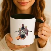 Classy Wine In Me Got That Josh In Me Funny Coffee Mug thumb 3