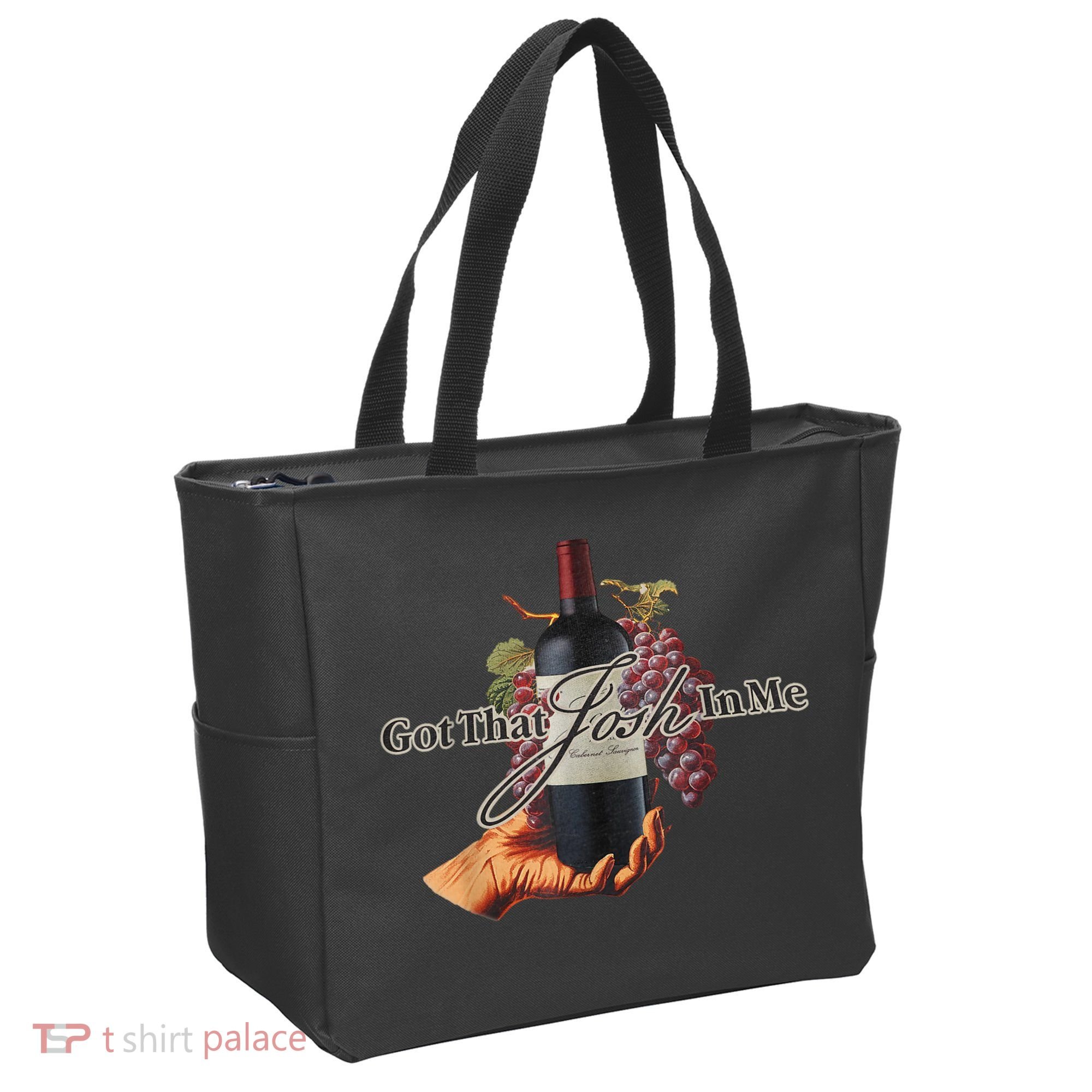 Classy Wine In Me Got That Josh In Me Funny Tote Bag