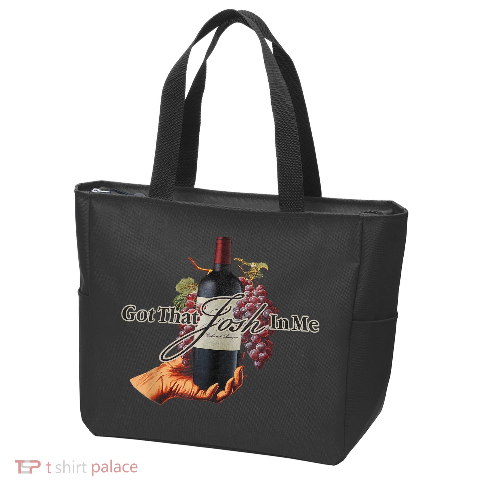 Classy Wine In Me Got That Josh In Me Funny Tote Bag