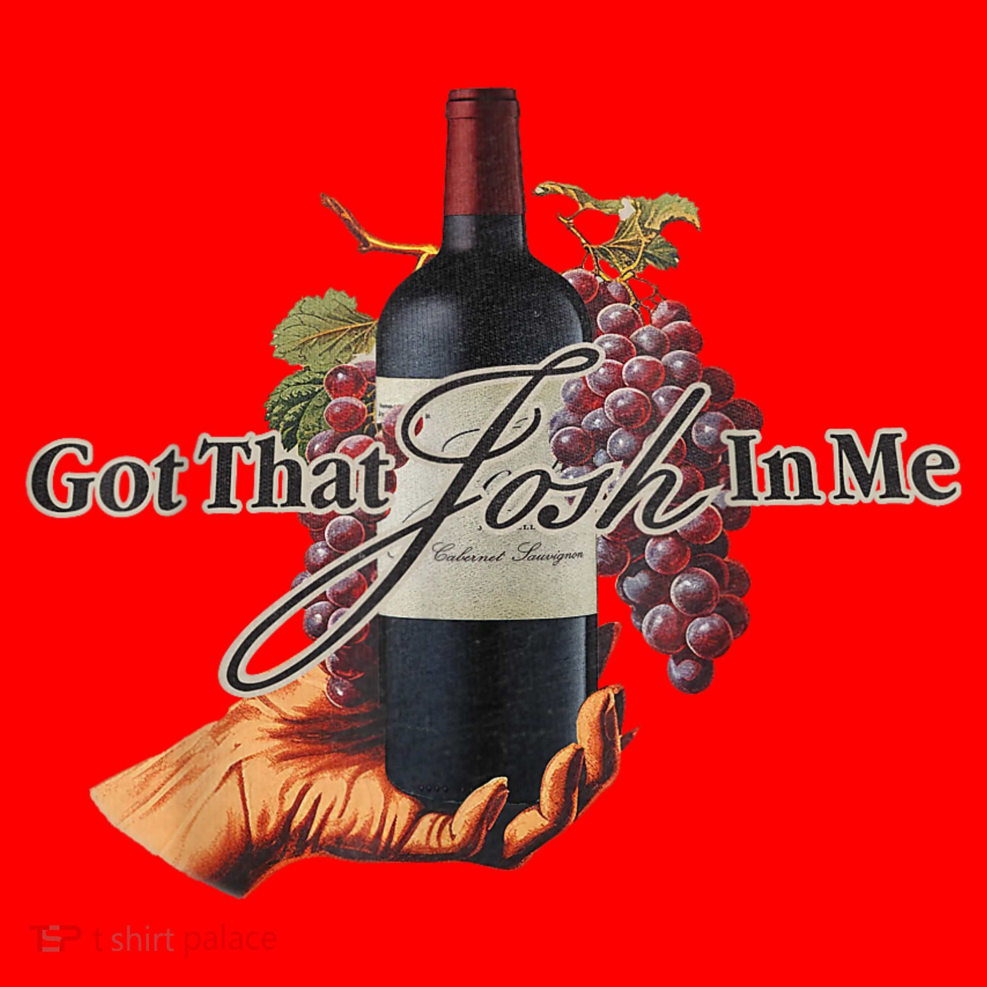 Classy Wine In Me Got That Josh In Me Funny Santa Hat