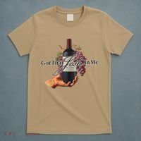 Classy Wine In Me Got That Josh In Me Funny T-Shirt thumb 5