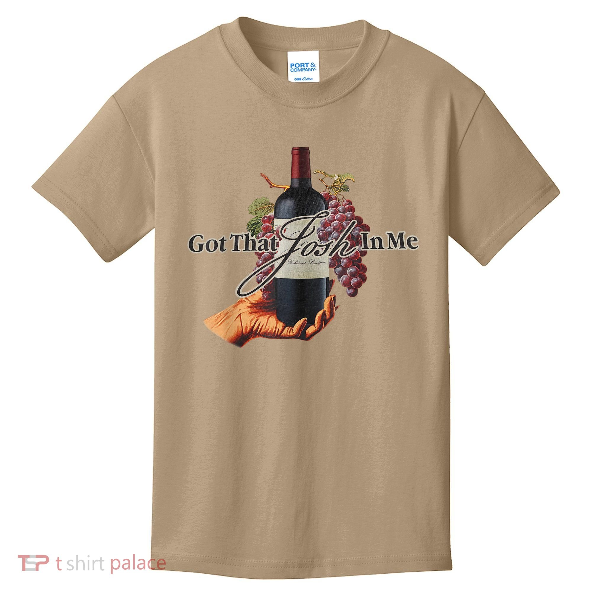 Classy Wine In Me Got That Josh In Me Funny Kids T-Shirt