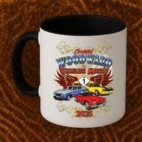 Cruisin Woodward In Timeless Muscle 2025 Coffee Mug thumb 2