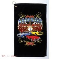 Cruisin Woodward In Timeless Muscle 2025 Golf Towel thumb 0