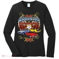 Cruisin Woodward In Timeless Muscle 2025 Women's Long Sleeve Shirt thumb 0