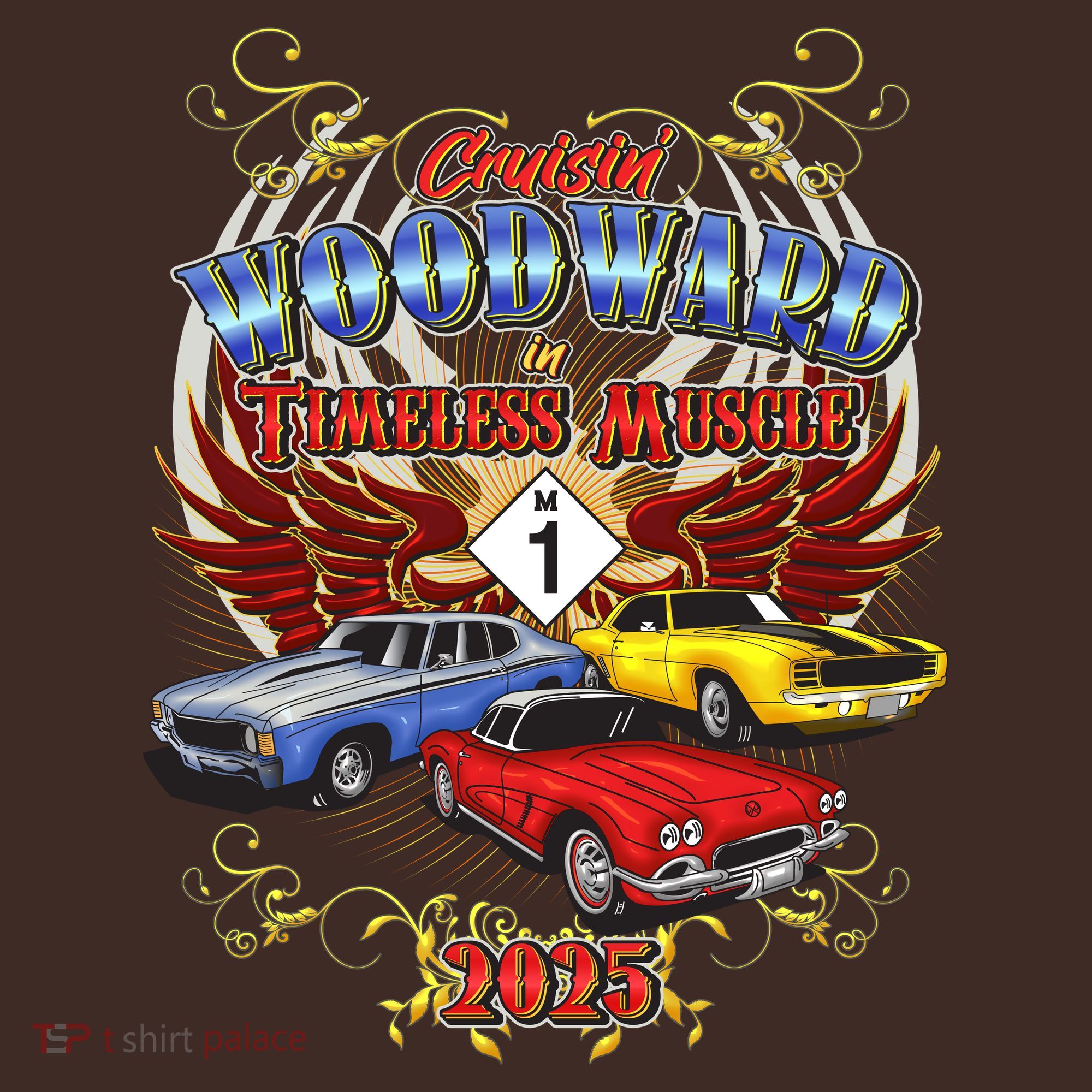 Cruisin Woodward In Timeless Muscle 2025 Apron