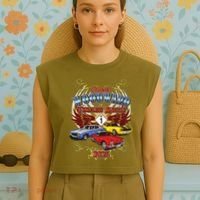 Cruisin Woodward In Timeless Muscle 2025 Garment-Dyed Women's Muscle Tee thumb 4
