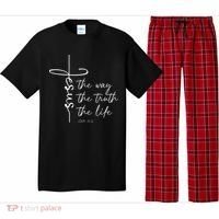 Christian Worship Jesus The Way Truth Life Pajama Set thumb 0