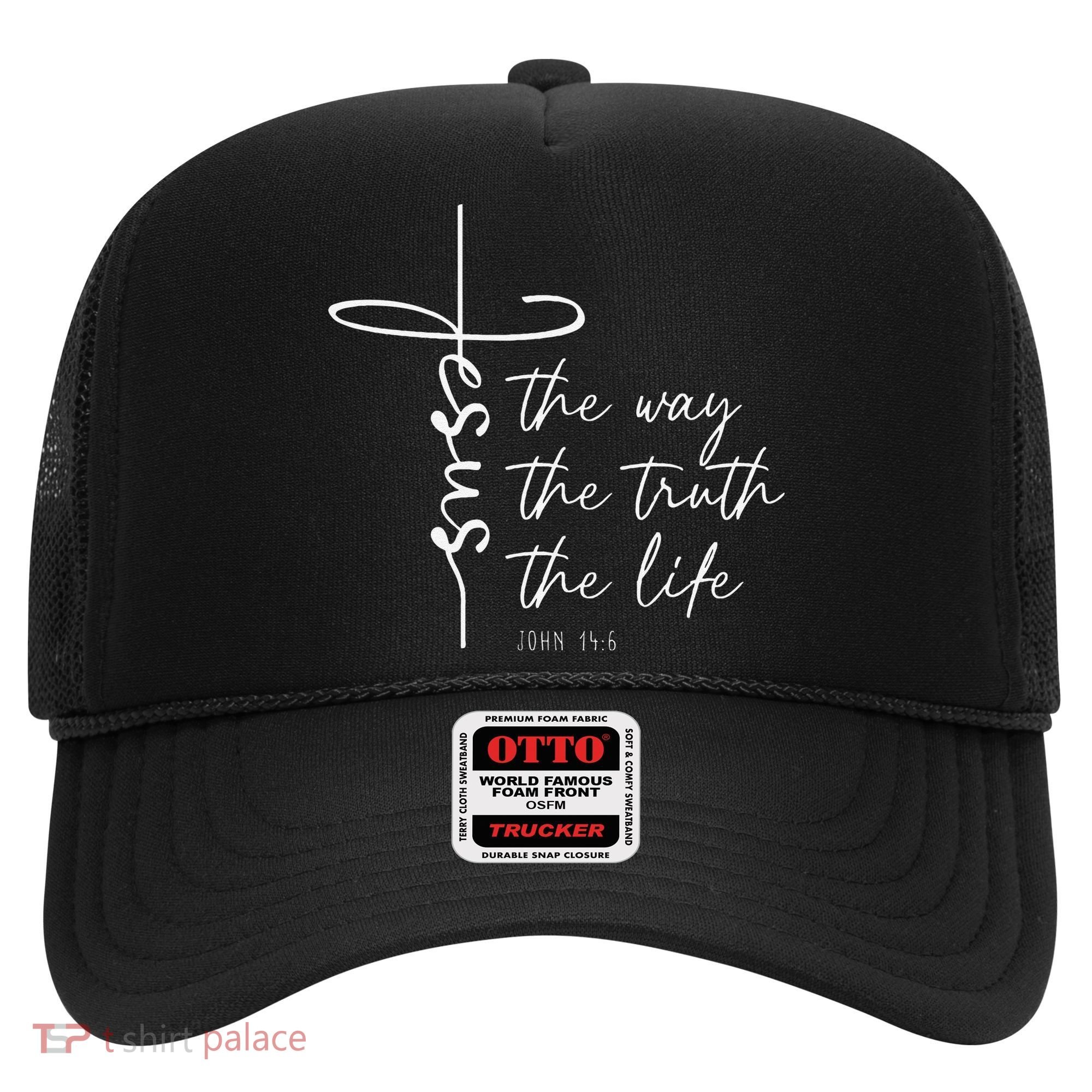 Christian Worship Jesus The Way Truth Life Hat