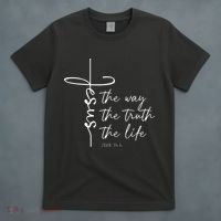 Christian Worship Jesus The Way Truth Life T-Shirt thumb 4