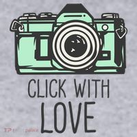 Click With Love With Camera Women's Sweatshirt thumb 2