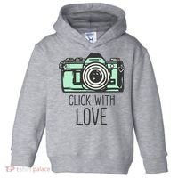 Click With Love With Camera Toddler Hoodie thumb 0
