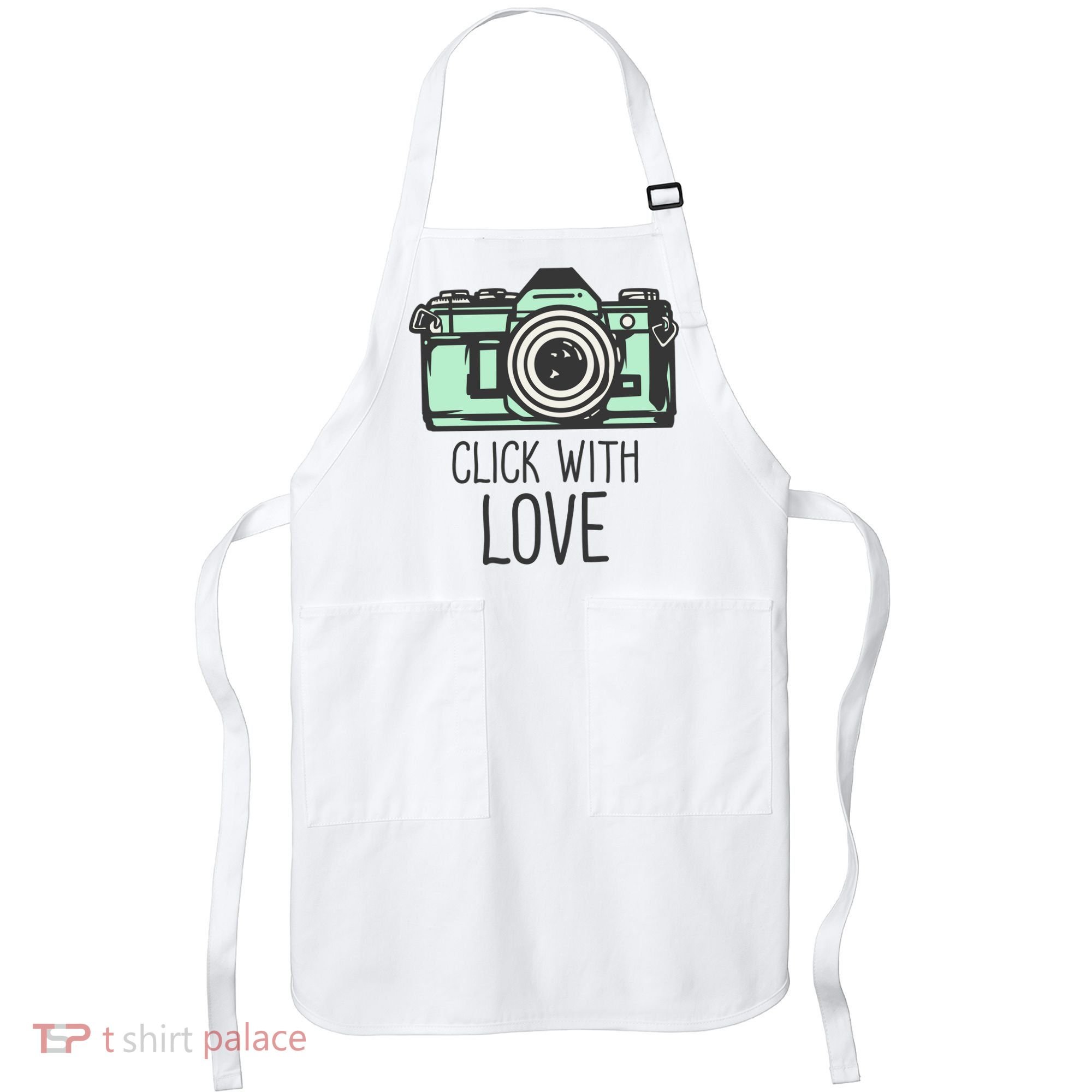 Click With Love With Camera Apron