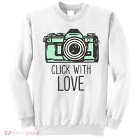 Click With Love With Camera Sweatshirt thumb 0