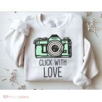 Click With Love With Camera Sweatshirt thumb 2