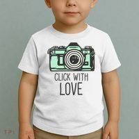 Click With Love With Camera Toddler T-Shirt thumb 2