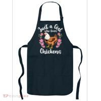 Chicken Who Loves Chickens Apron thumb 0