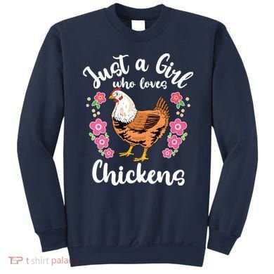 Chicken Who Loves Chickens Sweatshirt