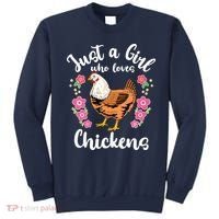 Chicken Who Loves Chickens Sweatshirt thumb 0