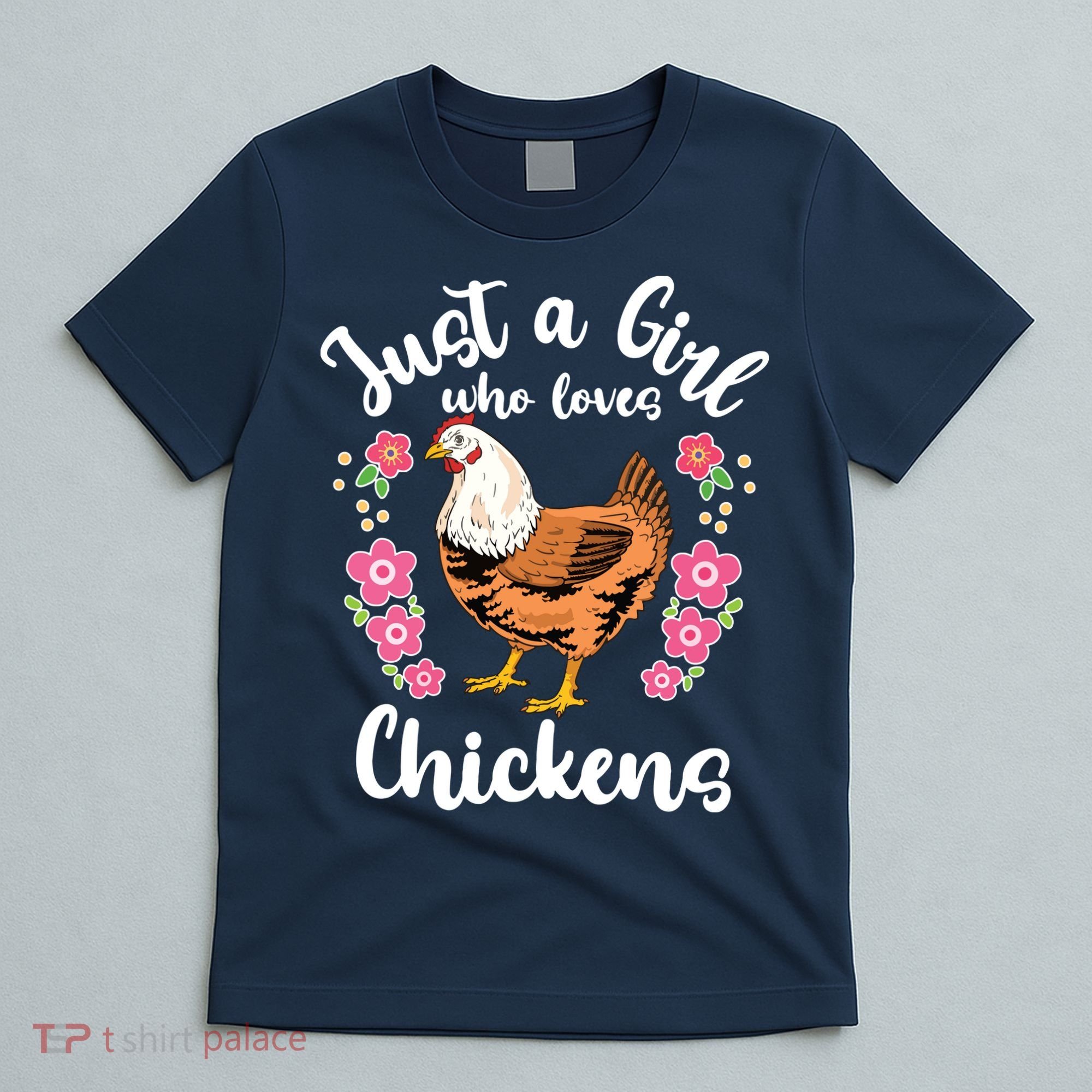 Chicken Who Loves Chickens T-Shirt