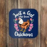 Chicken Who Loves Chickens Coaster thumb 0