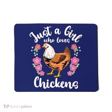 Chicken Who Loves Chickens Mousepad