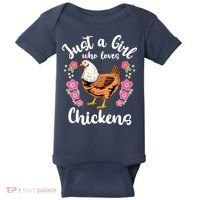 Chicken Who Loves Chickens Baby Bodysuit thumb 0