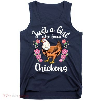 Chicken Who Loves Chickens Tank Top