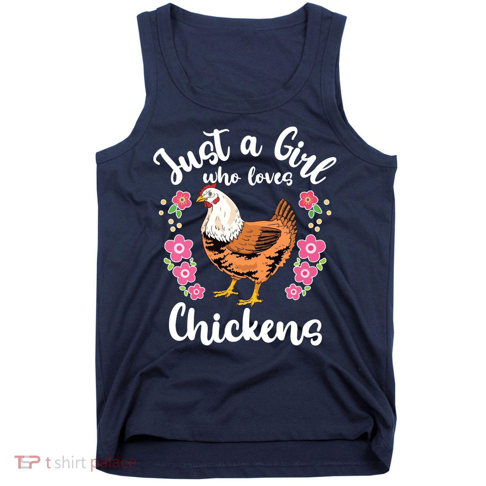 Chicken Who Loves Chickens Tank Top