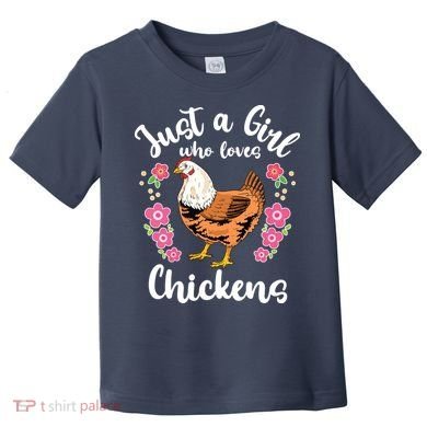 Chicken Who Loves Chickens Toddler T-Shirt