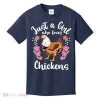 Chicken Who Loves Chickens Kids T-Shirt thumb 0