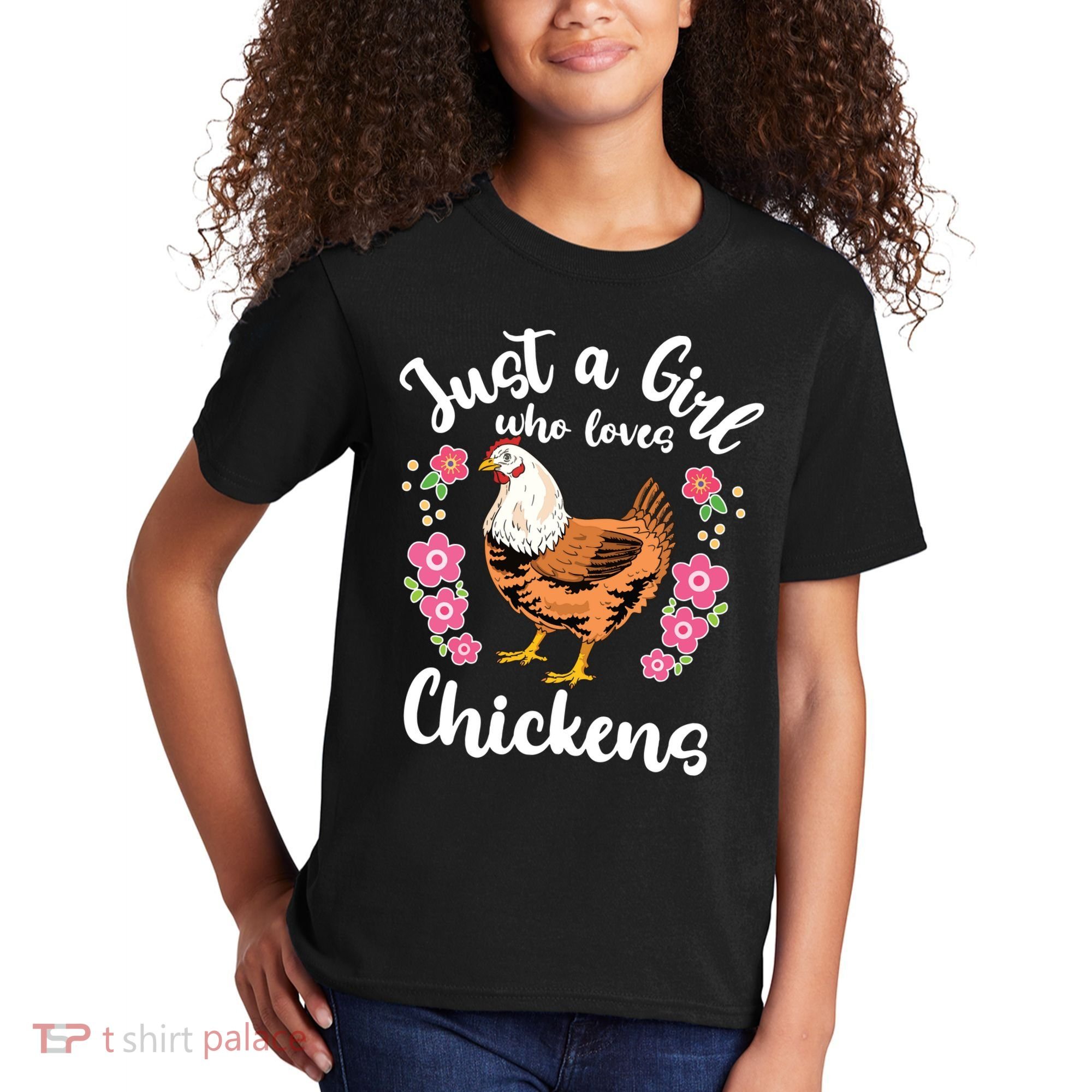 Chicken Who Loves Chickens Kids T-Shirt