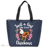 Chicken Who Loves Chickens Tote Bag thumb 0