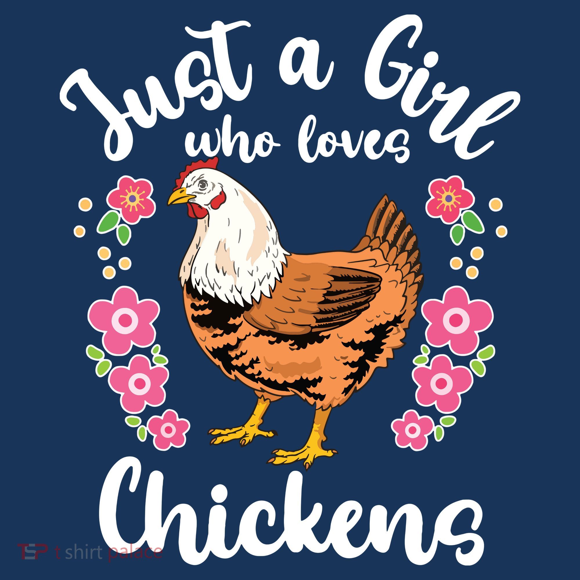 Chicken Who Loves Chickens Tote Bag