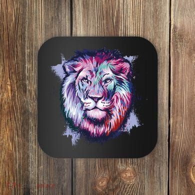 Colorful Wild Lion Coaster