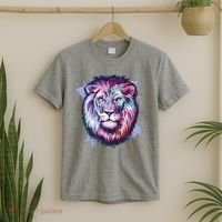 Colorful Wild Lion T-Shirt thumb 2