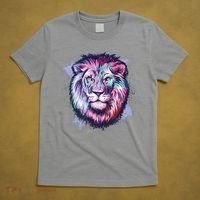 Colorful Wild Lion T-Shirt thumb 5
