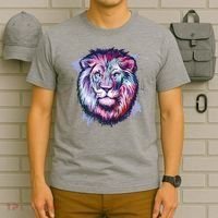 Colorful Wild Lion T-Shirt thumb 6
